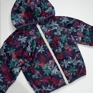 Columbia Multicolor Floral Hooded Jacket